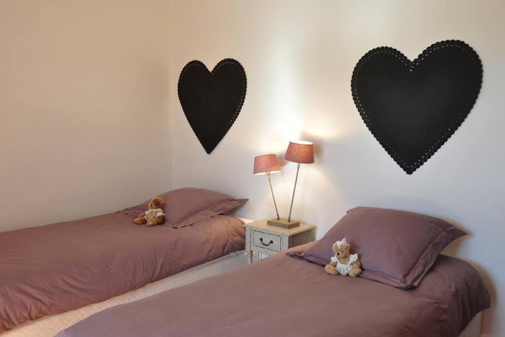 Villa Abeille : Douces Vacances D'Ete Avec Vue Mer กาวาแลร์-ซูร์-แมร์ ภายนอก รูปภาพ